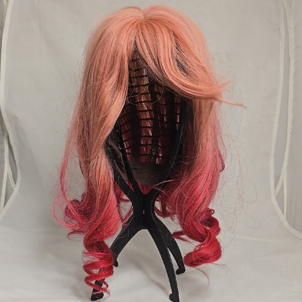 Anibiu Pink Ombre Wig